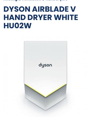 Dyson airblade hu02 hand - hu02, v